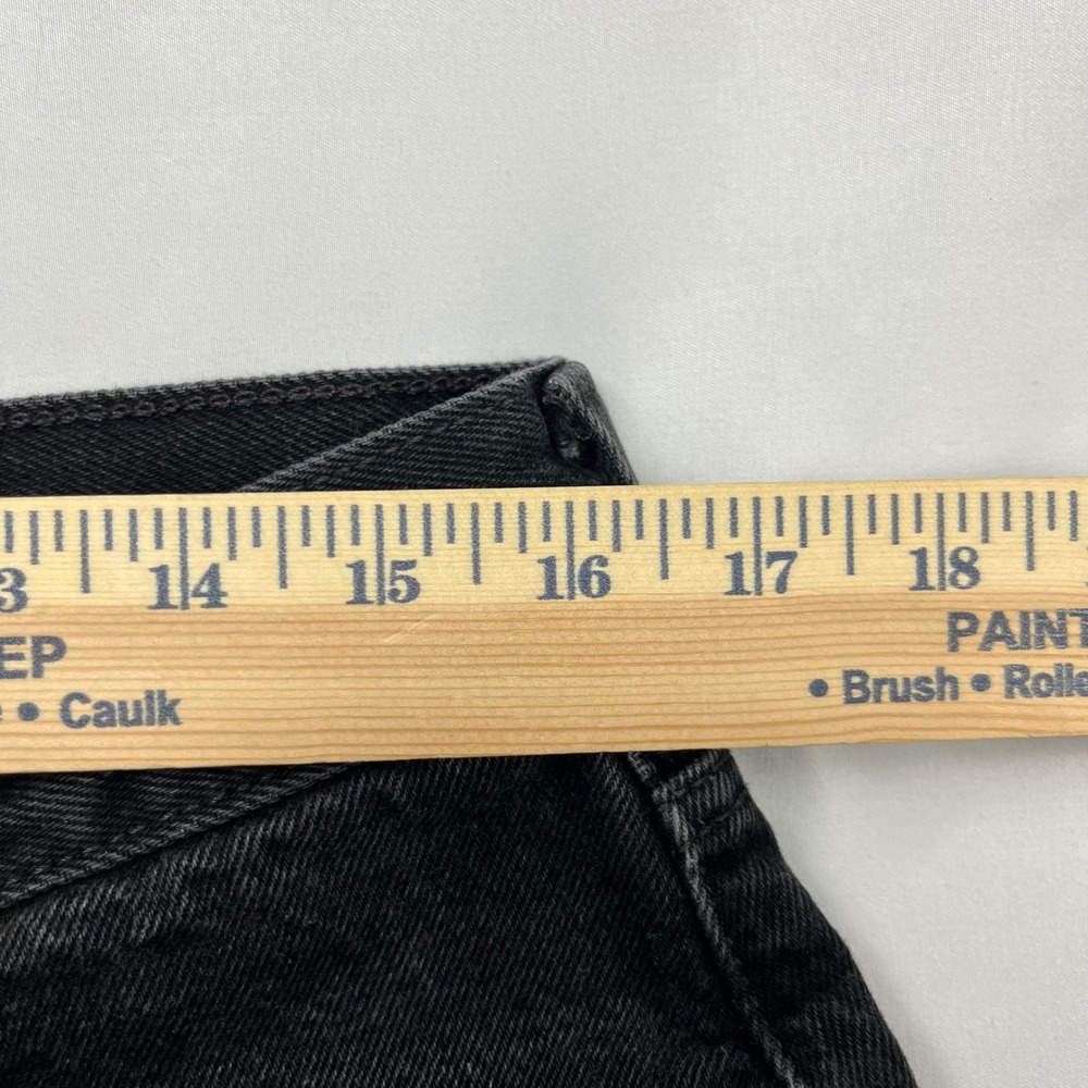 Vintage Levi's 505 Regular Fit Jeans‎ Black Denim Straight Leg - Picture 7 of 8